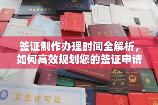 漳浦签证制作办理时间全解析，如何高效规划您的签证申请流程