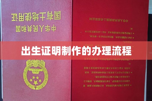 漳浦出生证明制作的办理流程