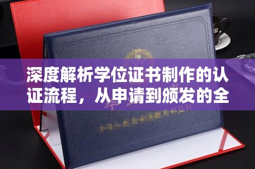 漳浦深度解析学位证书制作的认证流程，从申请到颁发的全攻略